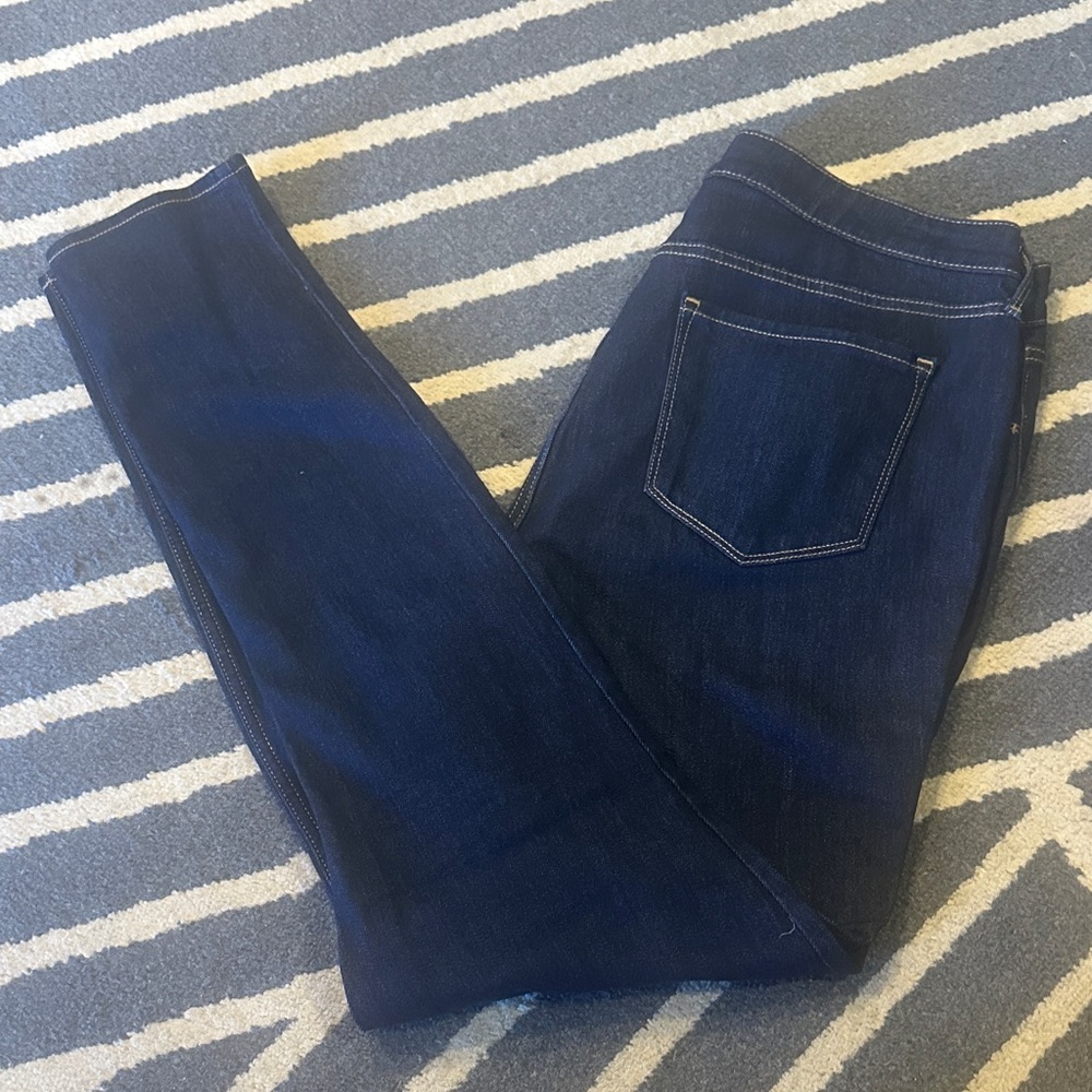 Old Navy Women's Deep Indigo High Rise Wow Super Skinny Jeans NWOT - Picture 1 of 6
